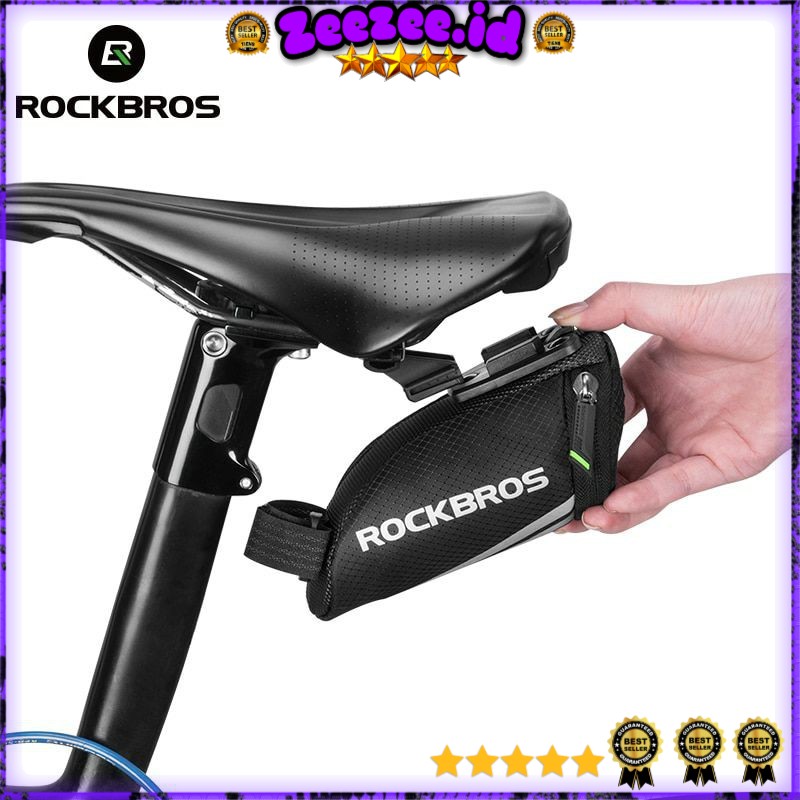 Tas Sepeda Mini Bicycle Saddle Rear Bag - Tas Sadel - Rockbros C28  murah