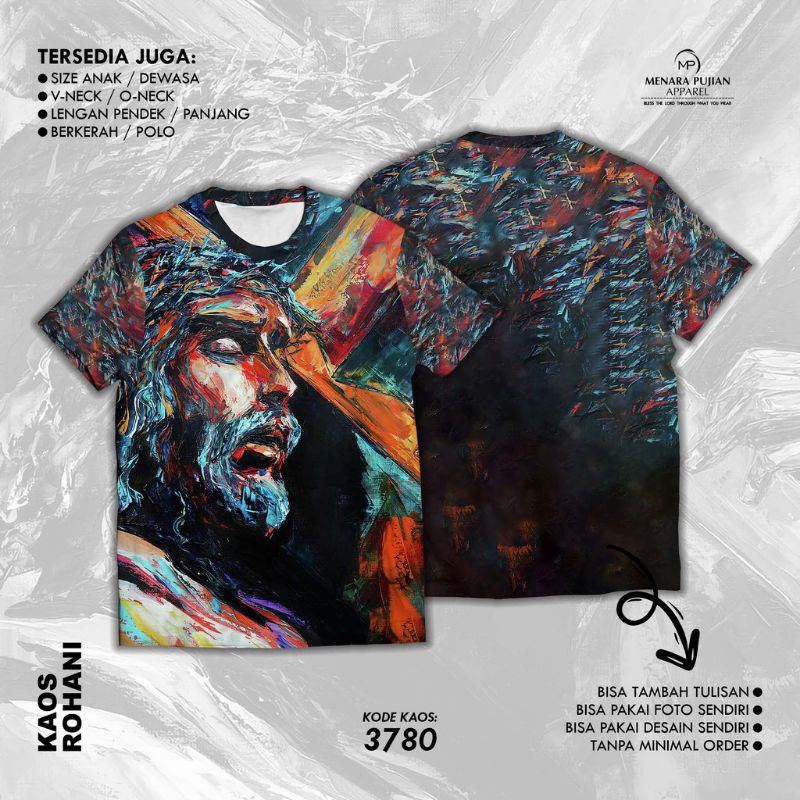 Kaos Distro/ Kaos Keren/ Kaos Trendy/ Kaos Kristen/ Kaos Rohani Kristen/ TUHAN YESUS