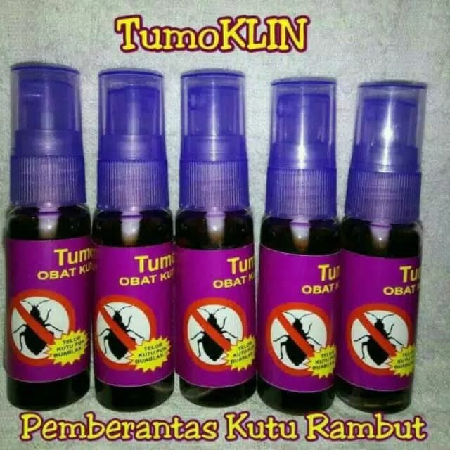 CFS TumoKLIN Spray Obat Kutu Rambut Herbal Aman Untuk Anak Tumbonan - Obat Pembasmi Kutu Rambut