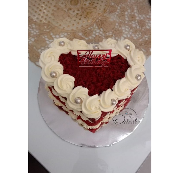 

red velvet tart