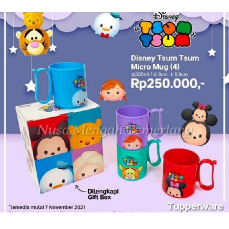 tupperware disney tsum tsum micro mug (4)