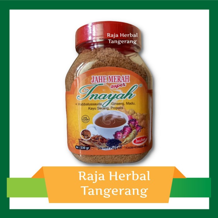 

Serbuk jahe merah inayah 330gr