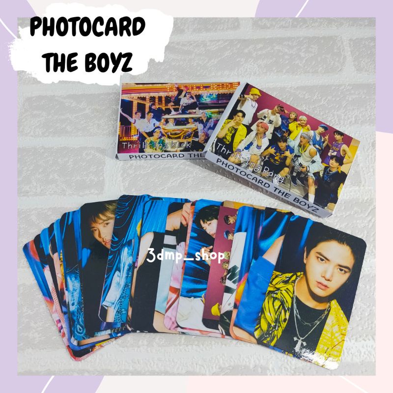 [25 lembar] Photocard lomocard lomo card photo card the boyz dream like thrill ing ride reveal stealer chase Whisper be awake roar reason reach realize