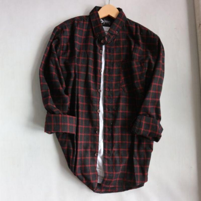 KEMEJA FLANEL SUPER PREMIUM LANGAN PANJANG UNISEX LIMITED