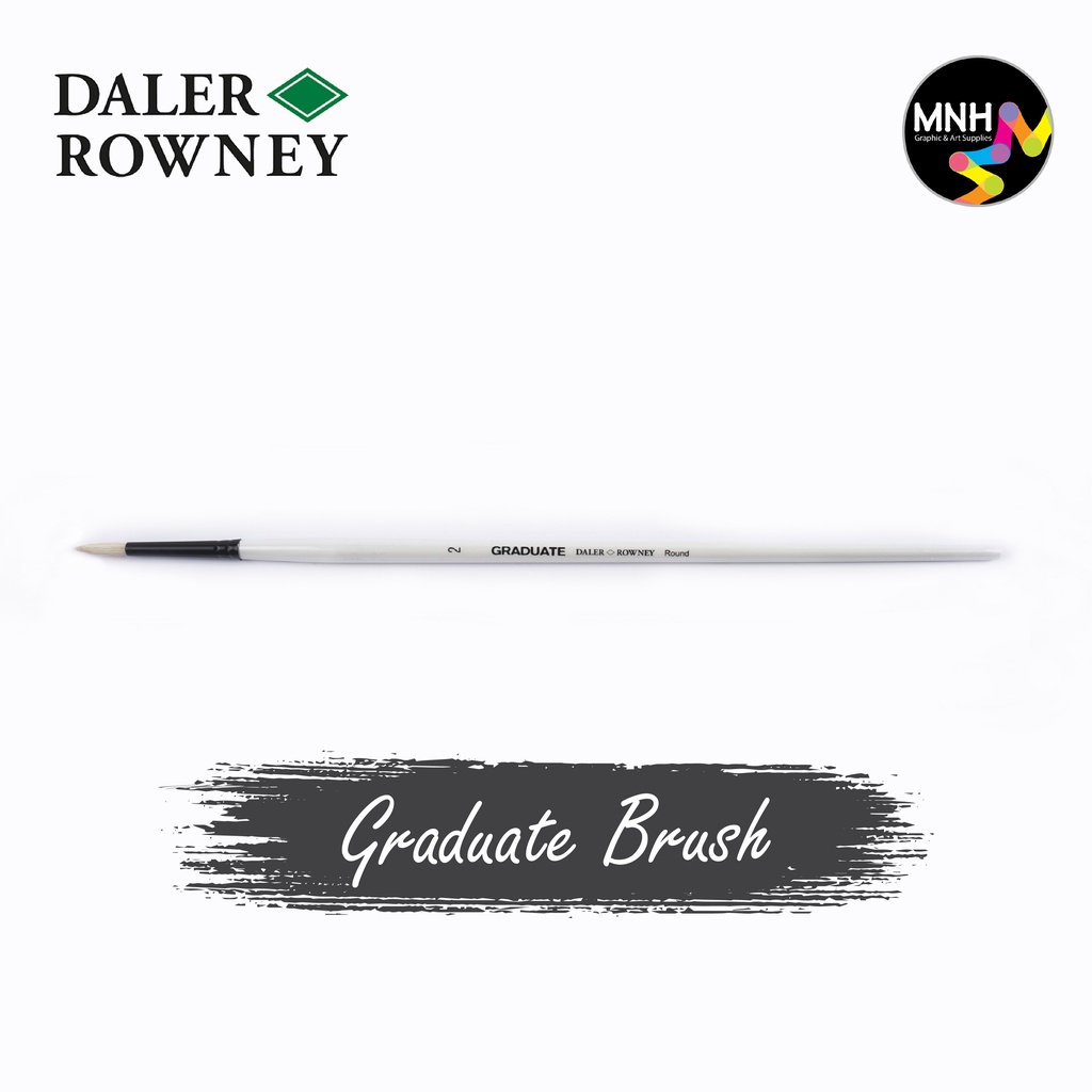 

Kuas Lukis Daler Rowney Graduate Bristle Round