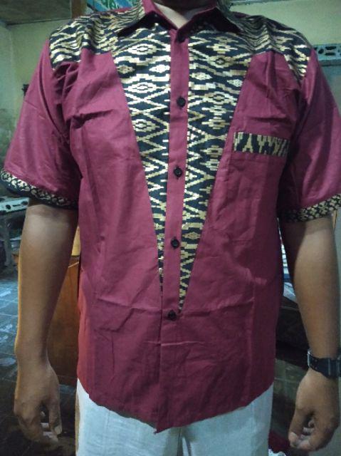 Kemeja Batik Pria Ppbtk07 Wsa04 Lengan Panjang /kemejapria/kemejabatik/batikpria/batikmodern