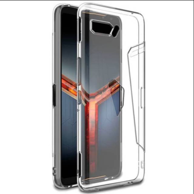 jelly silicone slim Clear Asus ROG Phone 2 3 5 6 case casing cover bening transparan