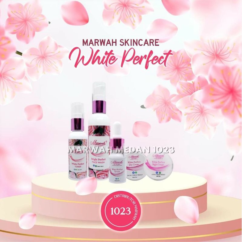 Marwah white perfect skincare buat glowing skincare murah marwah