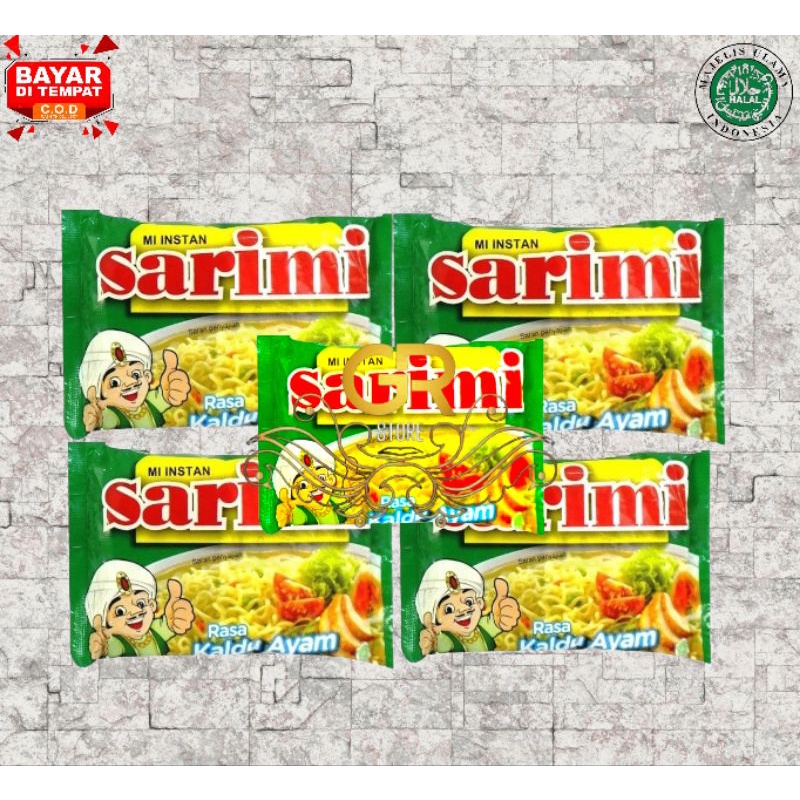 

MIE SARIMI RASA KALDU AYAM PAKET ISI 5