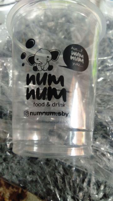 Gelas Plastik 7 Gram + Sablon