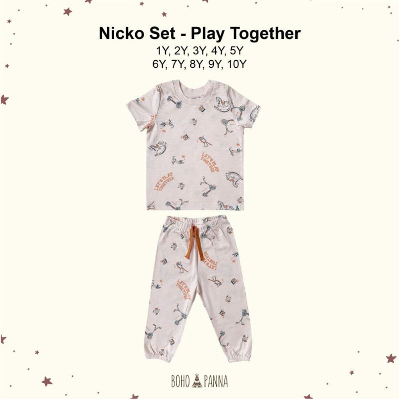 Bohopanna - Nicko Set (size 6y-10y)