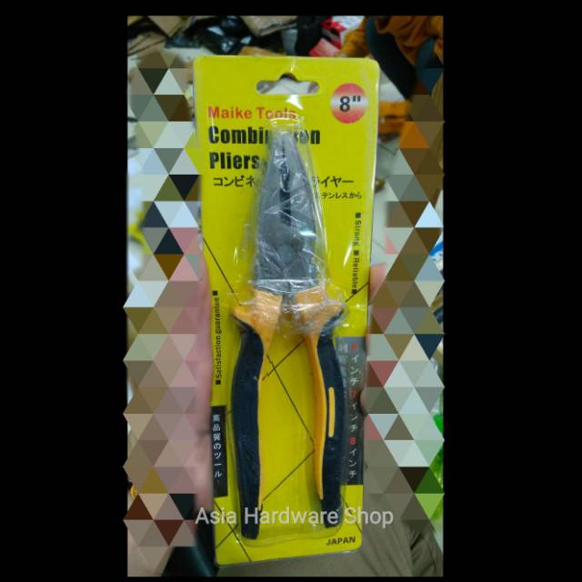 Tang Kombinasi 8" MAIKE / Tang Kombinasi 8 Inch