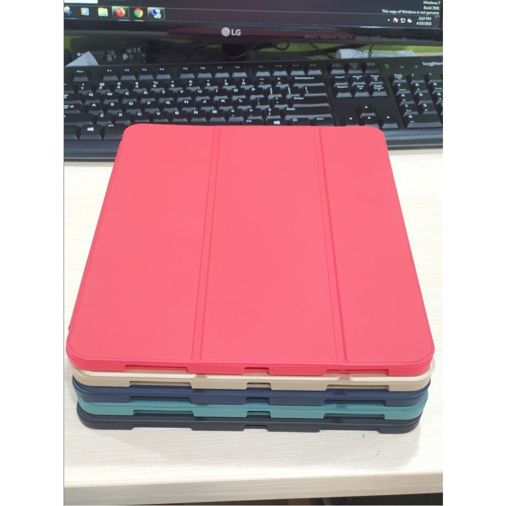 Sarung buku Tablet Tab + Slot Pen Ipad 2 3 4 7 8 / Ipad