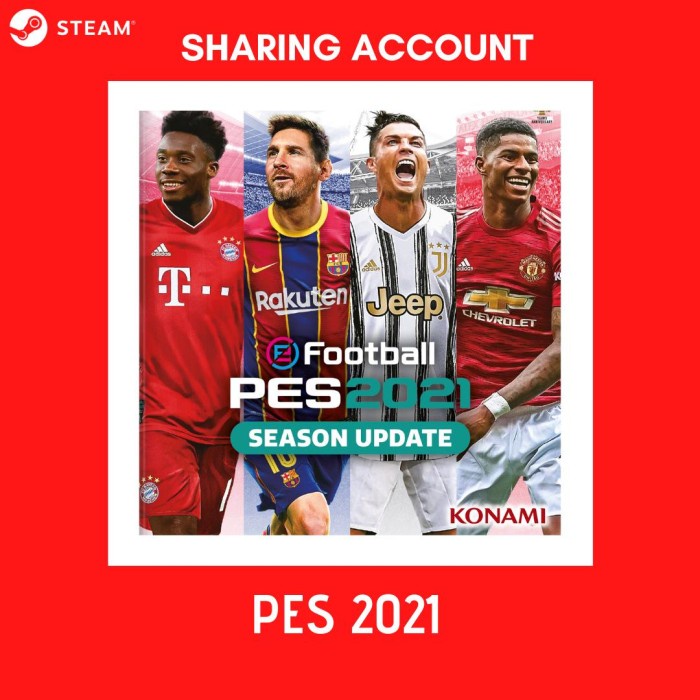 NEW PES 2021 PC Steam Sharing Pro Evolution Soccer 2021