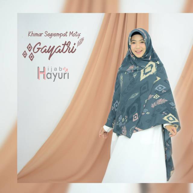 HIJAB SEGI4 130 x 130 &amp; 150 x 150 || GAYATRI ||BY HAYURI