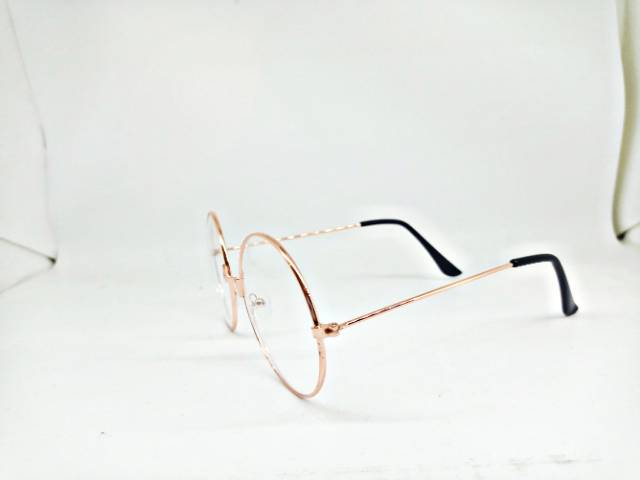 (KM18) Kacamata korea bulat vintage retro kaca mata kekinian kacamata trendy