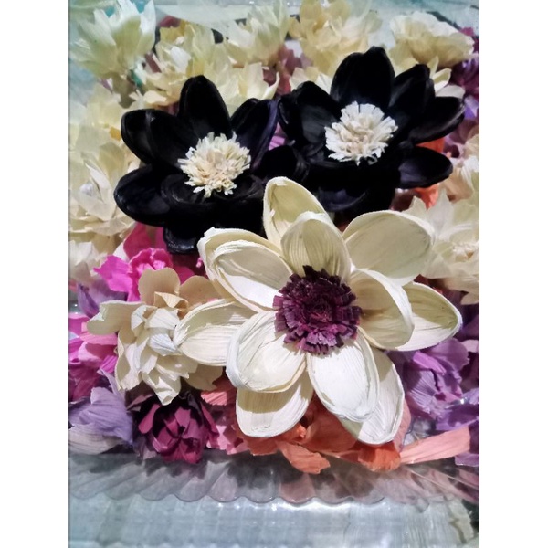 bunga klobot,bunga kering,bahan rustic,rumput kering