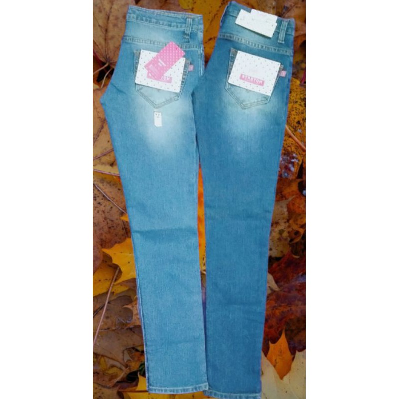 Celana jeans cewek skinny fit brand pink by JJ