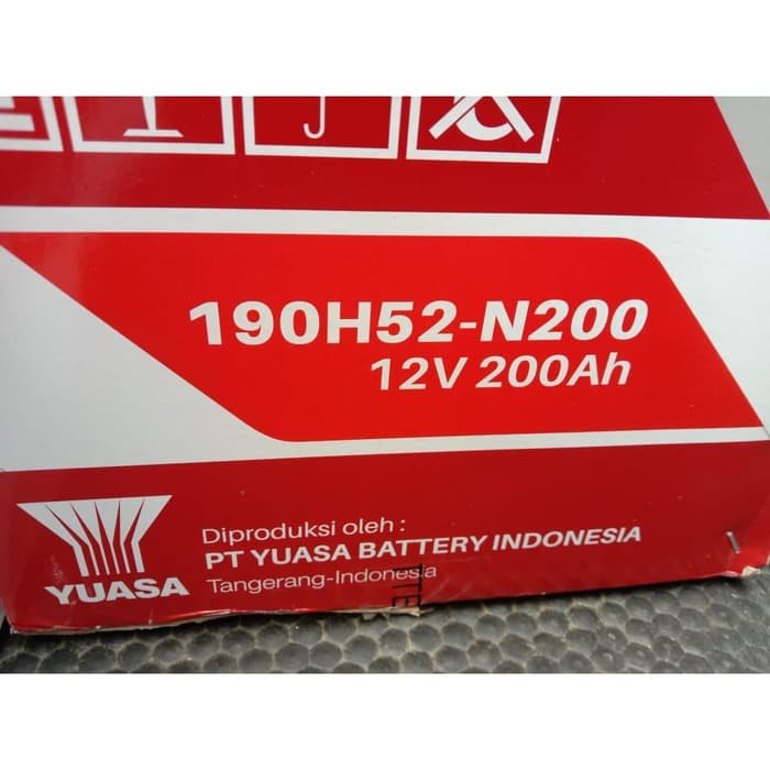 Aki Basah Yuasa N200 12V 200AH