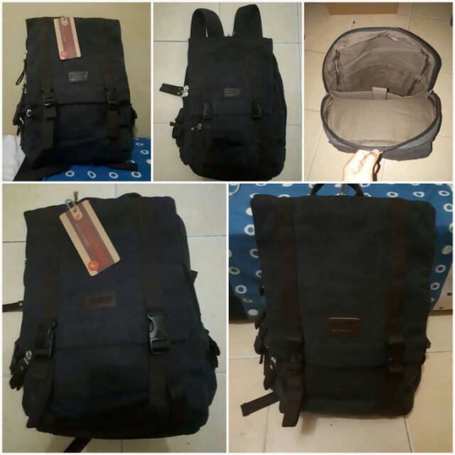 Tas Ransel Backpack Canvas - OMBG1GDB