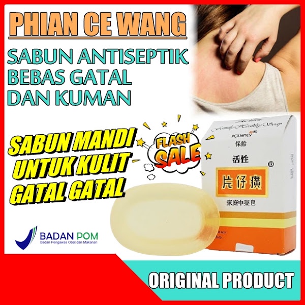 TERBARU sabun obat gatal-gatal kulit paling ampuh terbaik murah aman original bpom
