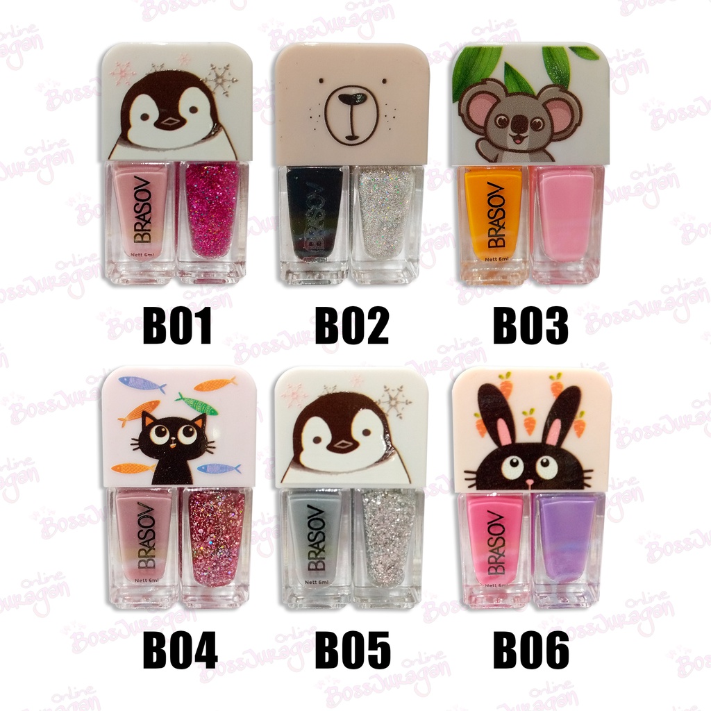 (BOSS) KUTEK BRASOV NAIL POLISH 2IN1