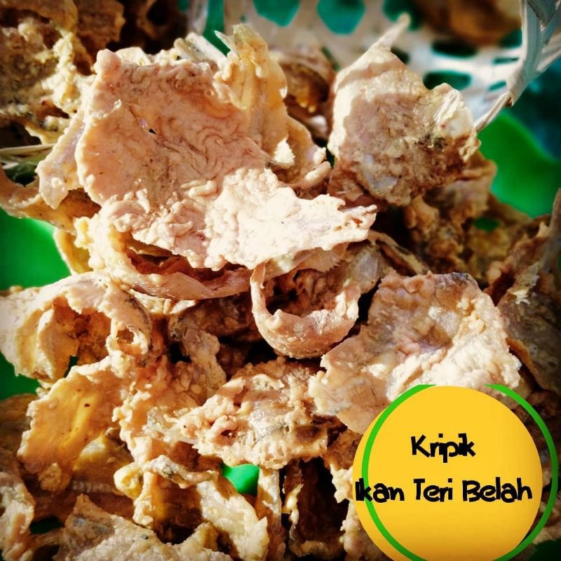 

KRIPIK IKAN TERI BELAH