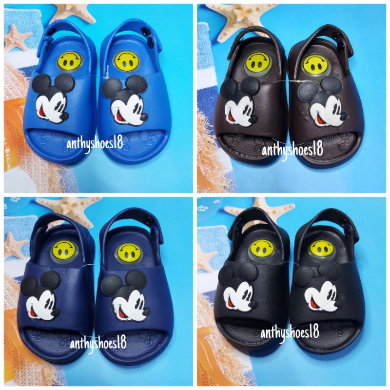 *NEW* Sandal Karet YUTU Tali Bunyi Cit Cit Anak Bayi Batita Laki Laki Size 19 -24