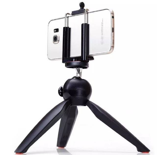 TRIPOD YUNTENG YT 228 BLACK / TRIPOD MINI YUNTENG / TRIPOD CAMERA PHONE