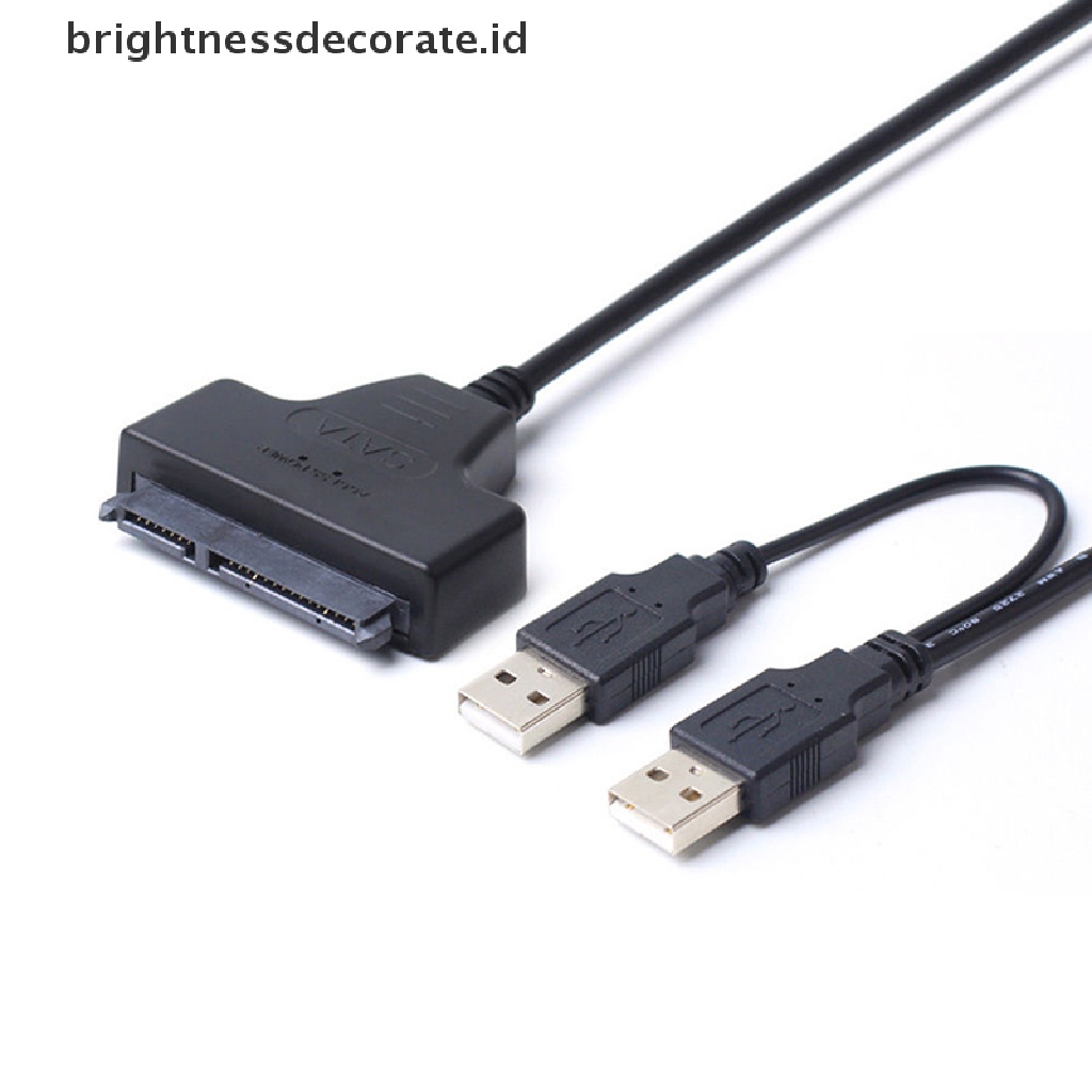 Kabel Adapter USB 2.0 to SATA Serial ATA Untuk HDD SSD 2.5 Inch