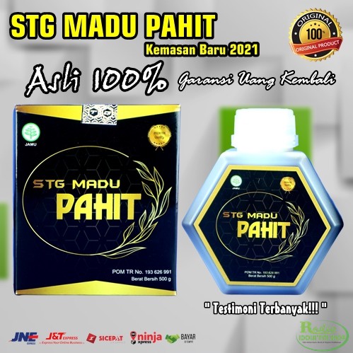 Madu Hitam Pahit // Madu Pahit Stg Herbal Asli 100% Original Izin BPOM