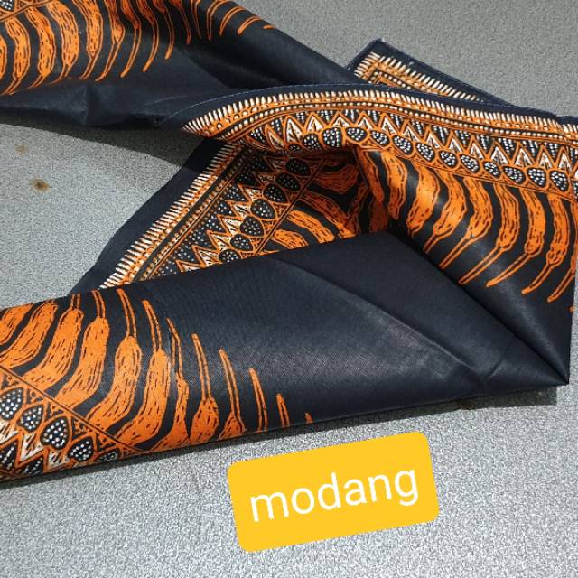 Kain Ikat Iket Udeng Topi Bahan Blangkon Segitiga Jawa Solo Jogja