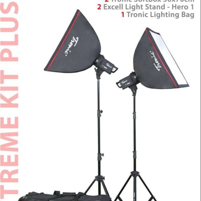 Lampu Set PAKET STUDIO TRONIC EXTREME KIT