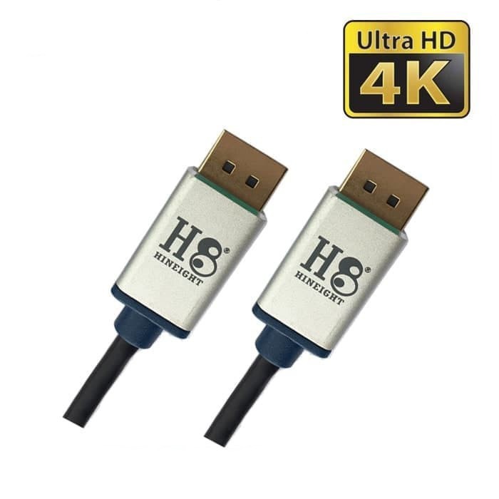 Kabel Display Port To DisplayPort 1.2 4K 1 Meter 60 Hz H8-DP12VA1