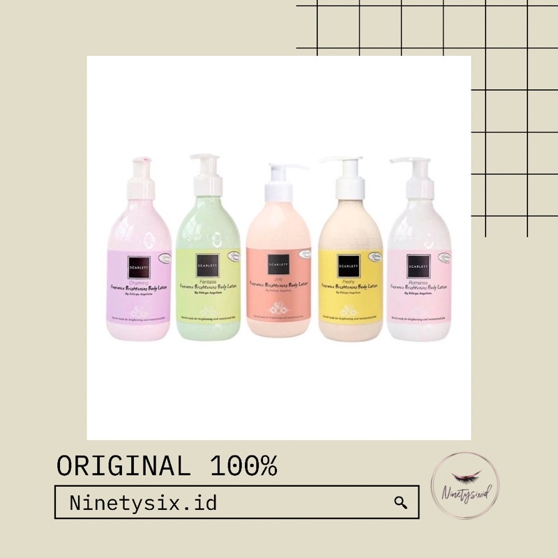 Scarlett whitening body lotion (pemutih kulit)