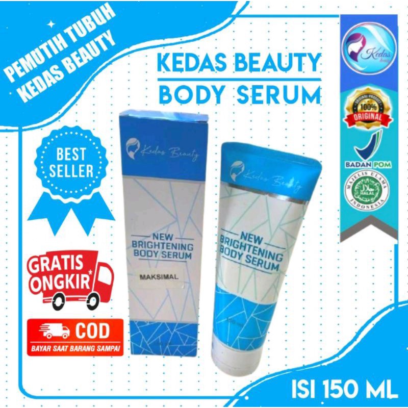 Brightening Body Serum Kedas Beauty Original Bpom | Handbody | Body Lotion | Body Butter | Body Crea