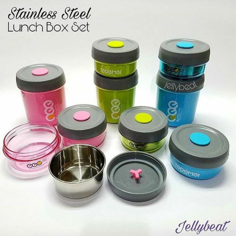 Lunch box Tedemei 6948 stainless steel