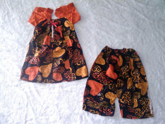 Set Batik Anak Cewek Lucu,grosir Baju Batik Anak Murah