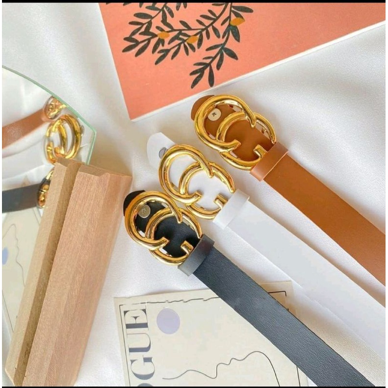 Belt wanita/ikat pingang sabuk wanita motif CG.CC.H .LV.B.diader 00/Gesper wanita/Sabuk wanita/Fashion wanita/Aksesoris wanita