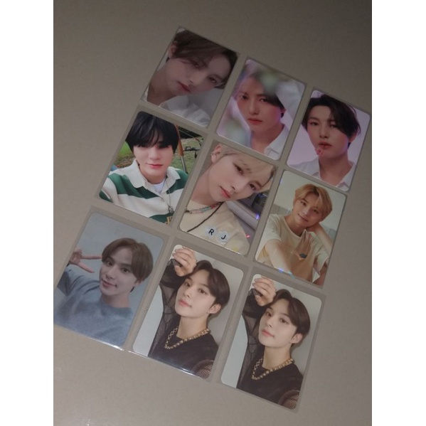 Photocard Pc Renjun Candylab V4 Jeno Epoxy Holo 3D lenti Hello Future Renjun  NCT Dream Jungwoo Yizh