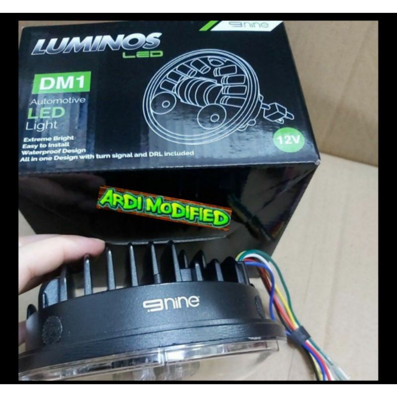daymaker 5.75 inch 16 led luminos + sen
