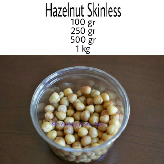

SKINLESS HAZELNUT 250 GRAM