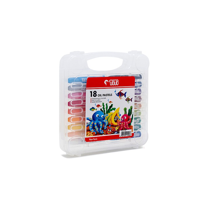 

OIL PASTEL CRAYON TITI 18 WARNA