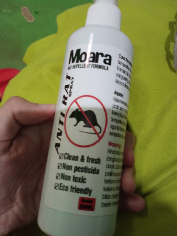 Pengusir Tikus Anti Tikus Rat Repellment Spray 200ml
