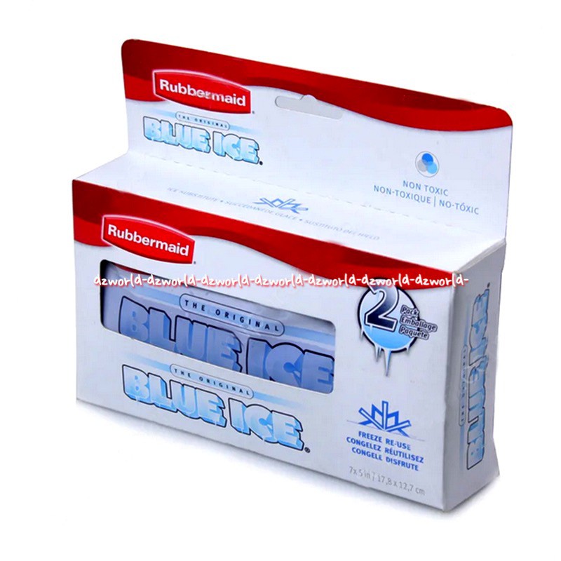 Rubbermaid Blue Ice Es Awet Pengganti Es Plastik Ruber Maid