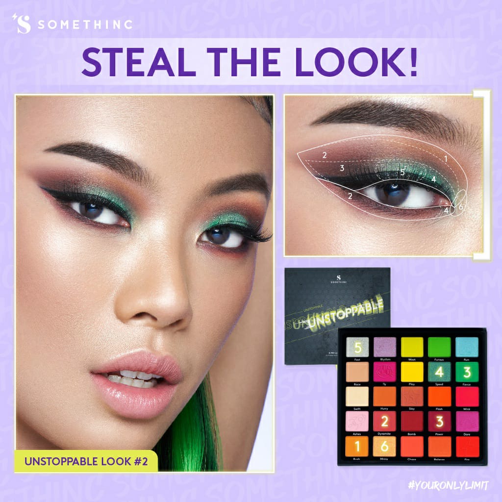 SOMETHINC UNSTOPPABLE 25 PRO EYESHADOW PALETTE