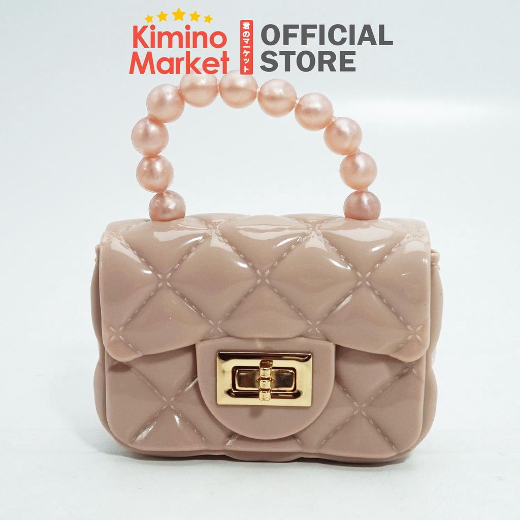 Tas Selempang Mini Handbag Jelly Bag Mutiara Korean Bag Fashion Dompet