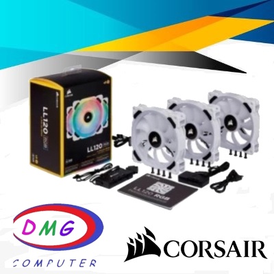 Fan Casing Corsair LL 120 RGB CO-9050072-MW 3 Fan Pack - Fan Corsair