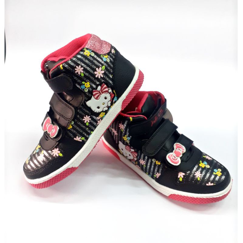 Sepatu Boot  Anak ANDO - Sepatu Boot Vecro - ANDO BOOT FLOWER