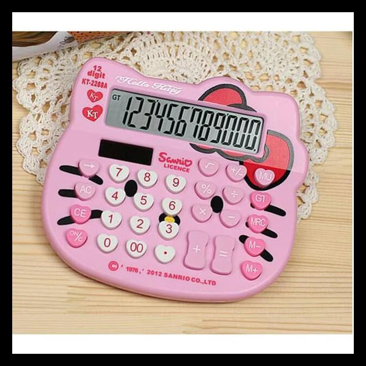 

Big Sale Hello Kitty Kt 2288 (12Digit) Kalkulator/Calculator Barang Bagus